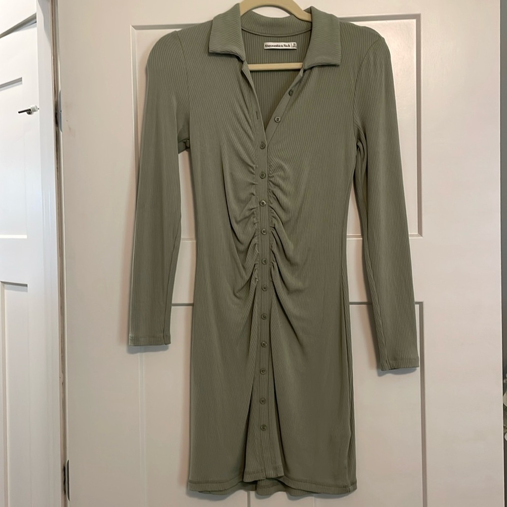 Abercrombie and fitch green dress